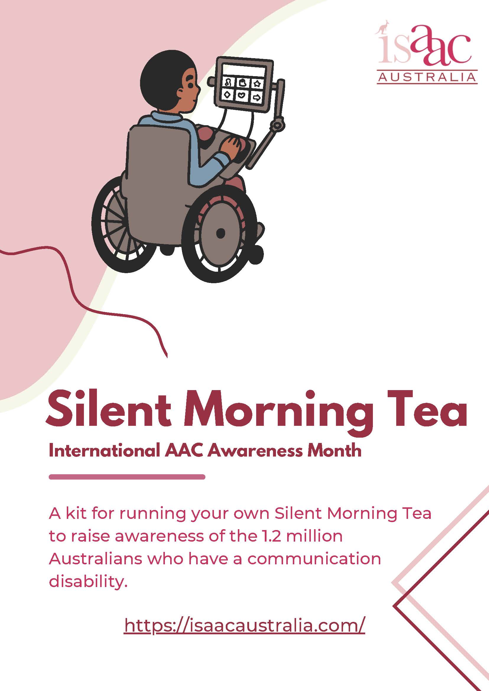 Silent Morning Tea Kit - ISAAC Australia